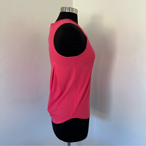 Lululemon Sculpt Back Vent Lip Gloss Pink Tank Top Size 2 - Picture 6 of 13